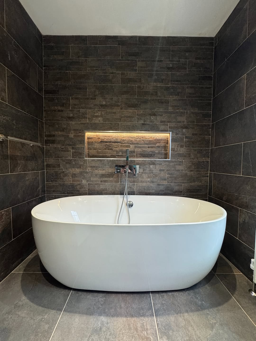 Finished bathroom